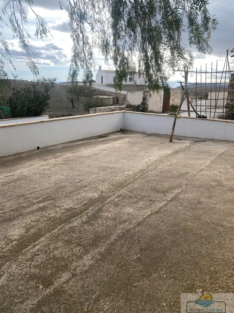 Terraza de Finca rústica de alquiler en Vélez-Rubio