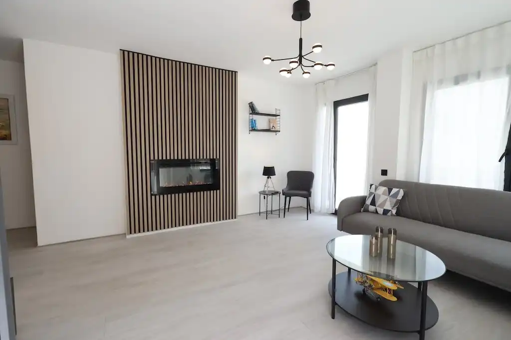 Sala de estar de Apartamento en venta en Torrevieja con Aire acondicionado, Calefacción y Terraza