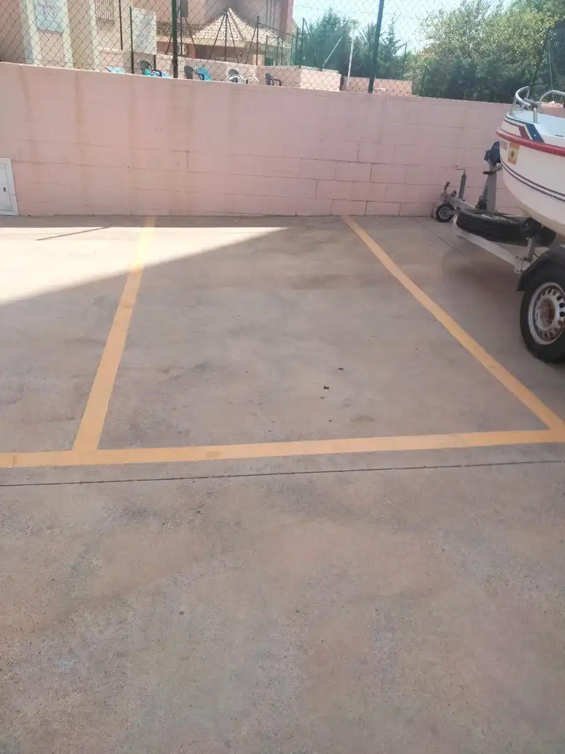 Parking of Flat for sale in Cartagena  with Air Conditioner, Balcony and Community pool
