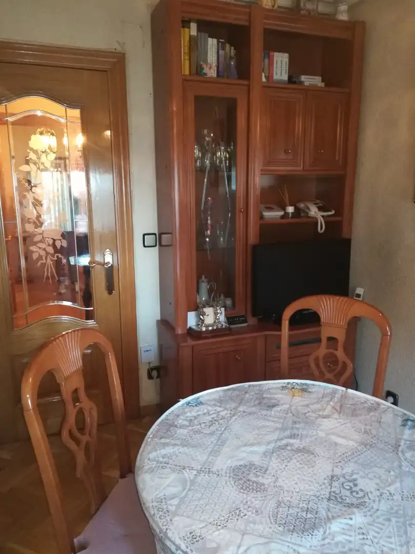 Dining room of Flat for sale in Móstoles  with Heating, Parquet flooring and Terrace