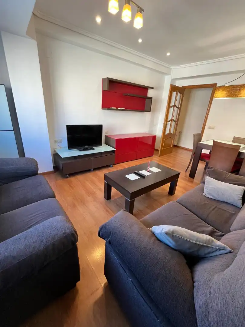 Wohnzimmer von Wohnung zum Verkauf in Valencia mit Klimaanlage, Heizung und Parkett