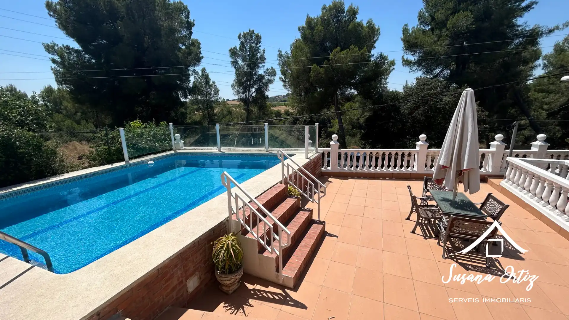 Swimming pool of Houses for sale in Piera  with Heating, Private garden and Terrace