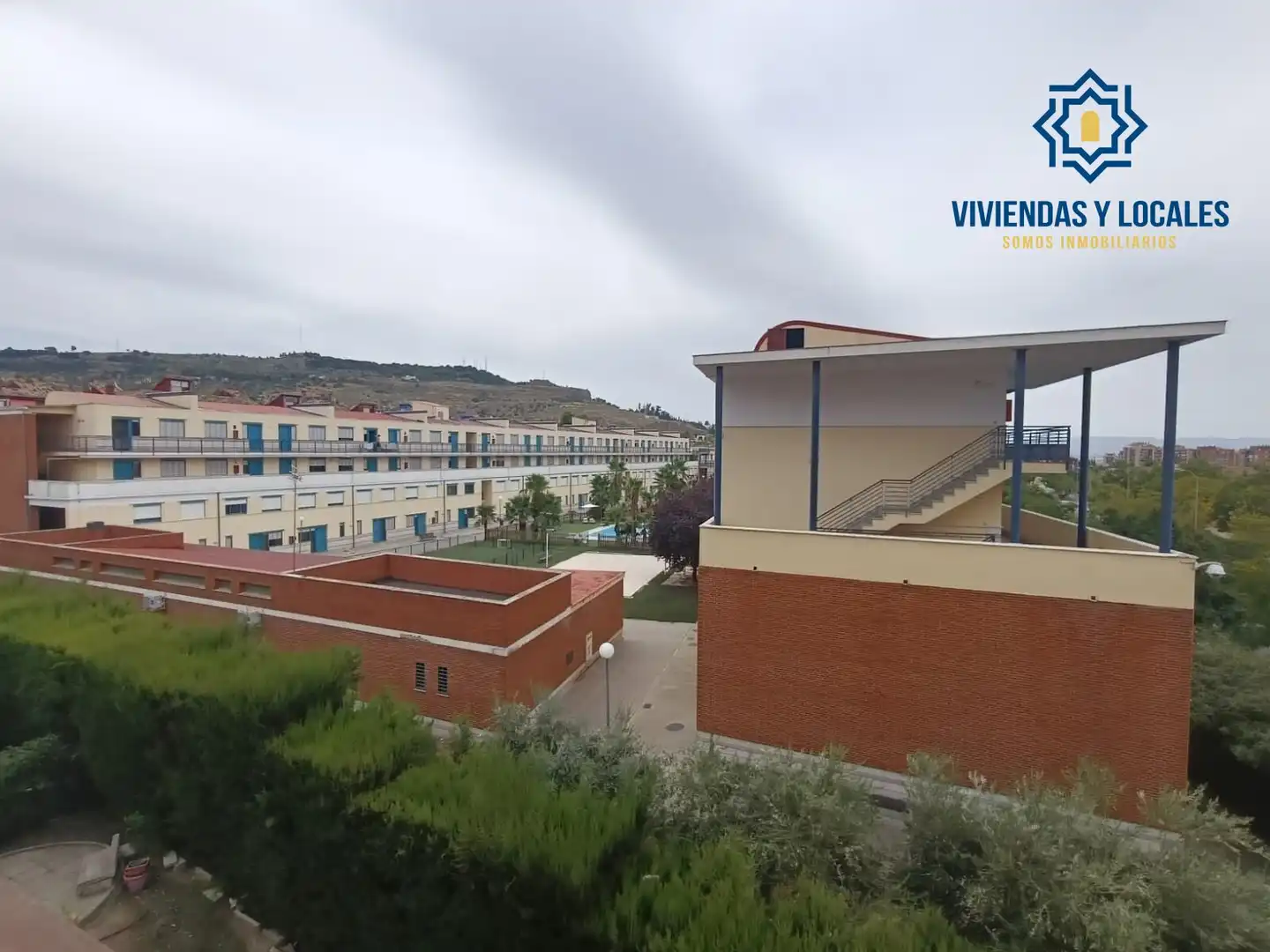 Vista exterior de Pis de lloguer en Granada amb Aire condicionat, Calefacció i Moblat