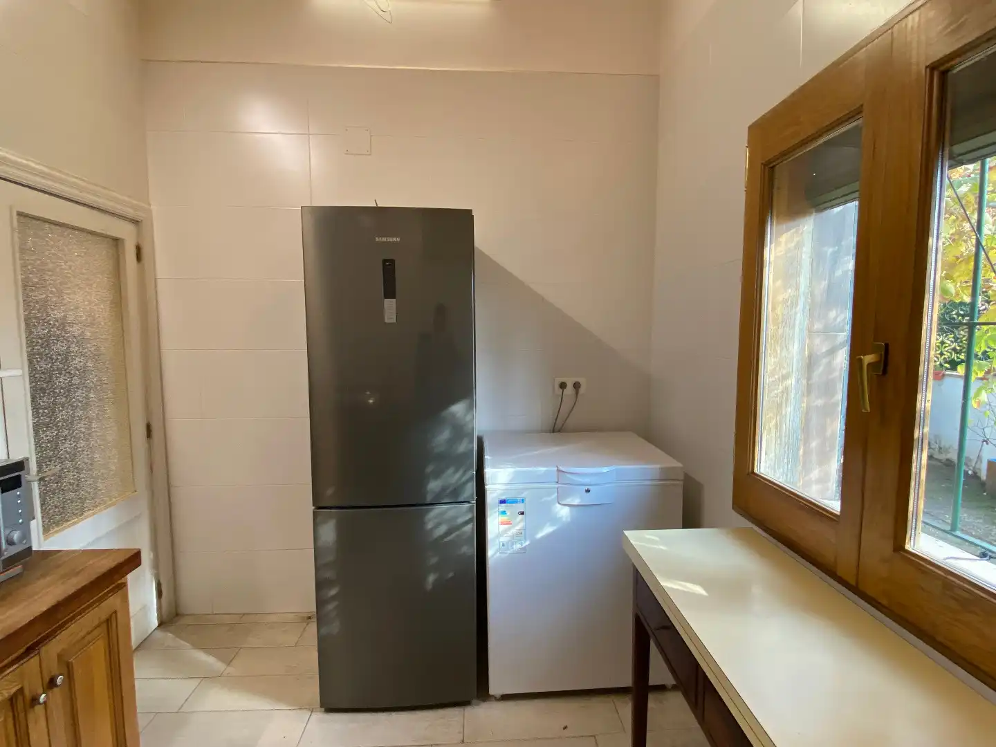 Cuina de Casa o xalet en venda en Burgos amb Parquet, Traster i Moblat