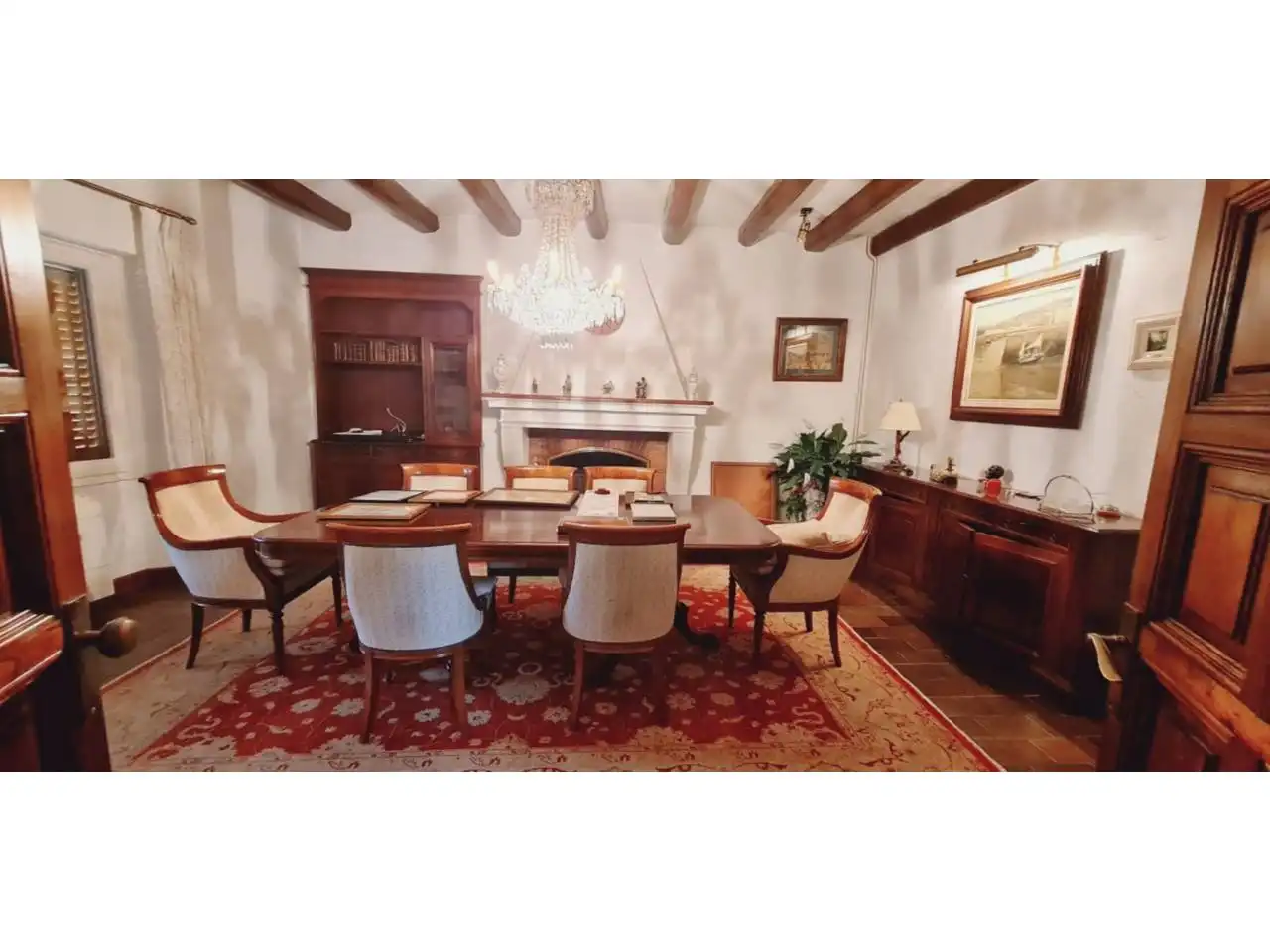 Comedor de Casa o chalet en venta en Les Franqueses del Vallès con Calefacción, Jardín privado y Terraza