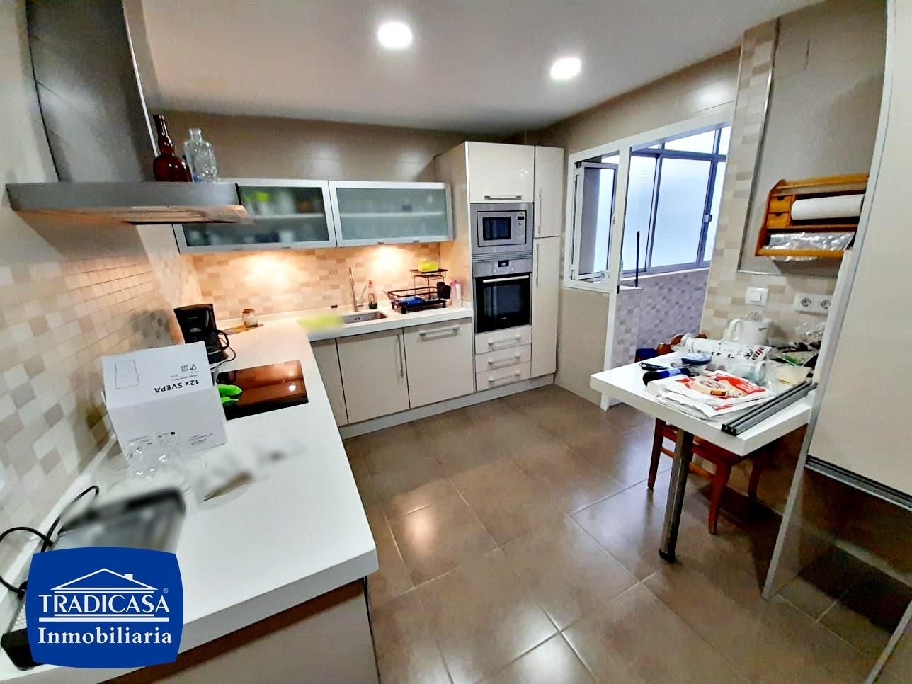 Kitchen of Flat for sale in Jerez de la Frontera  with Air Conditioner and Balcony