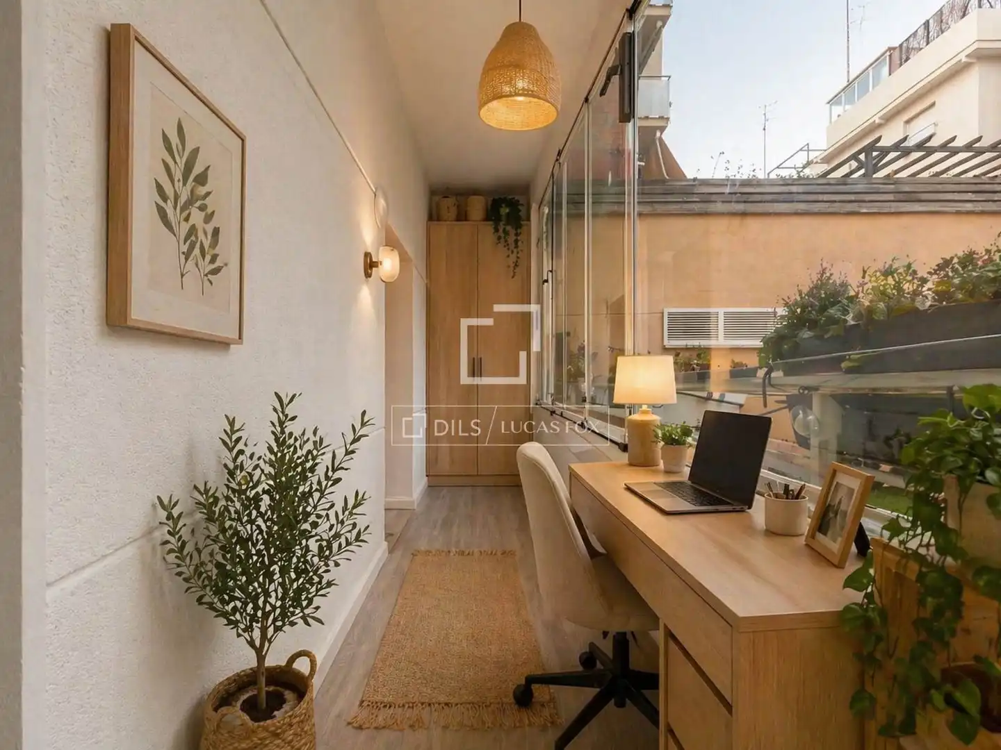 Balcony of Flat for sale in Esplugues de Llobregat  with Heating, Terrace and Storage room