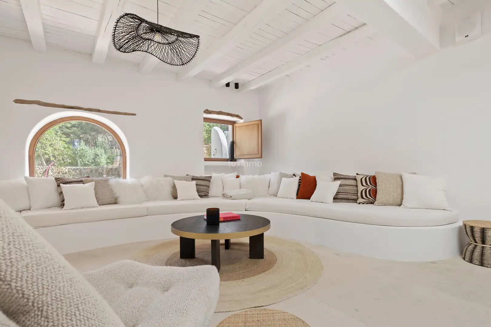 Sala de estar de Casa o chalet en venta en Sant Josep de sa Talaia con Aire acondicionado, Terraza y Trastero