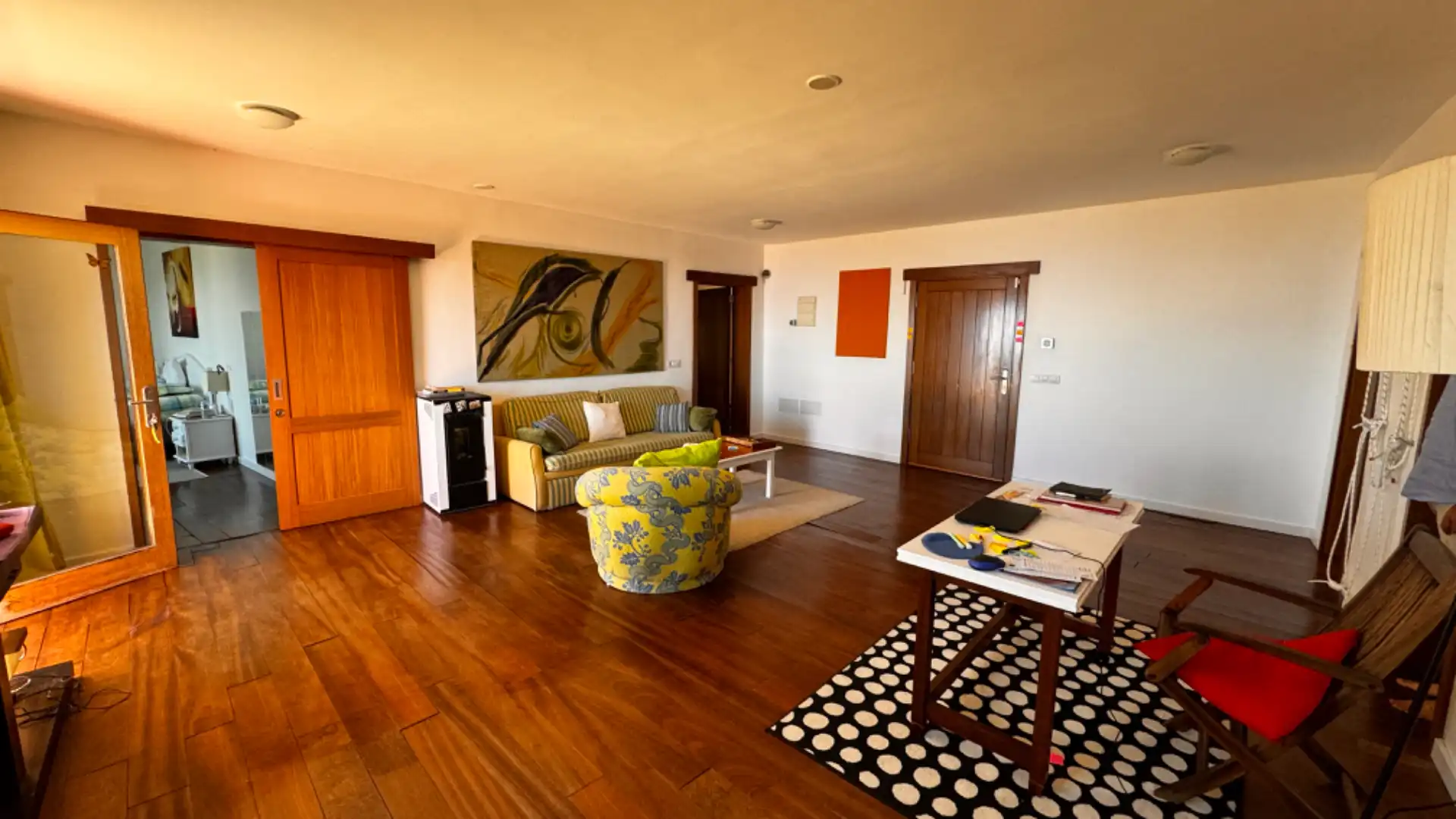 Sala de estar de Finca rústica en venta en Granadilla de Abona con Calefacción, Jardín privado y Parquet