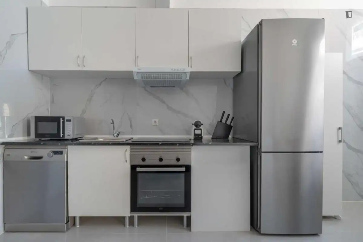 Cuina de Apartament de lloguer en Puente de Vallecas
