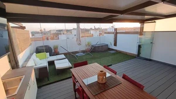 Terrassa de Dúplex en venda en Burjassot amb Aire condicionat, Terrassa i Traster