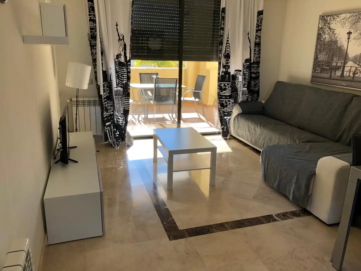 Sala d'estar de Apartament de lloguer en Roda