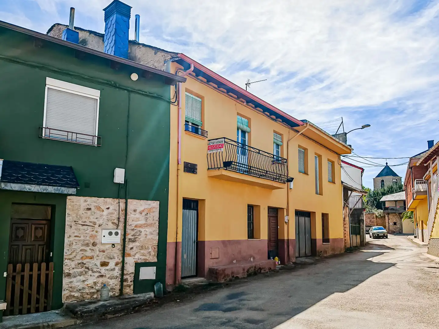 Exterior view of Houses for sale in Borrenes  with Heating and Terrace