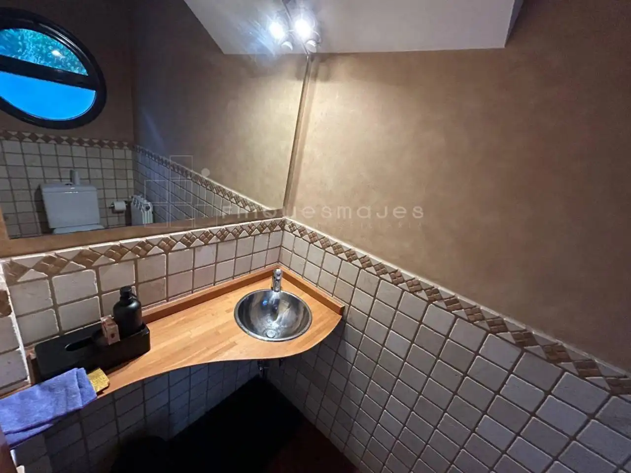 Bathroom of Houses for sale in Castelldefels  with Air Conditioner, Heating and Private garden