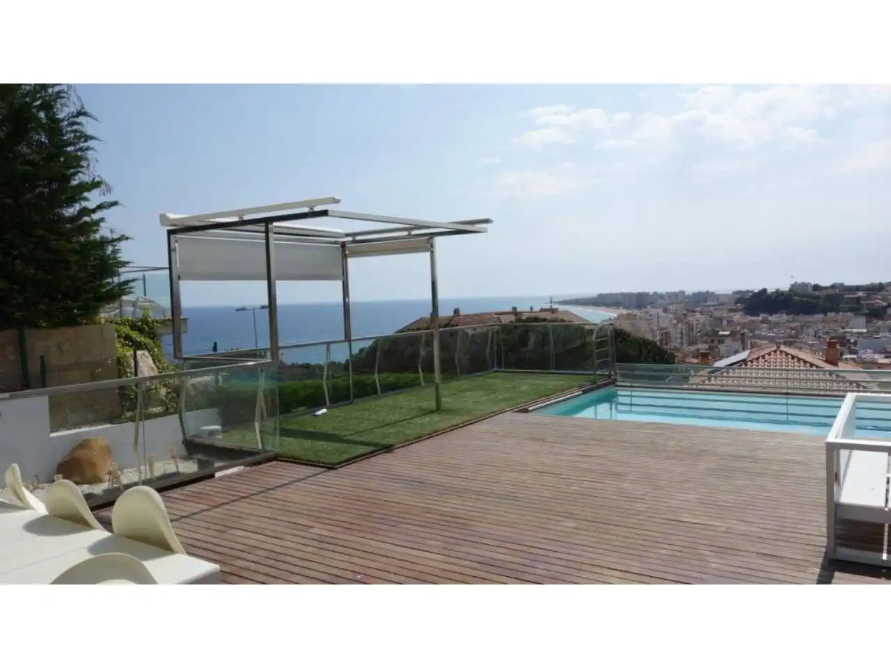 Terrace of Houses for sale in Blanes  with Heating, Terrace and Furnished