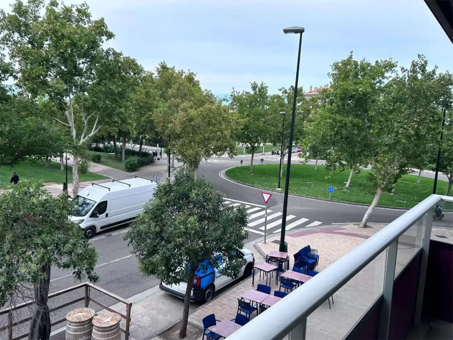 Vista exterior de Pis en venda en  Zaragoza Capital amb Aire condicionat i Balcó