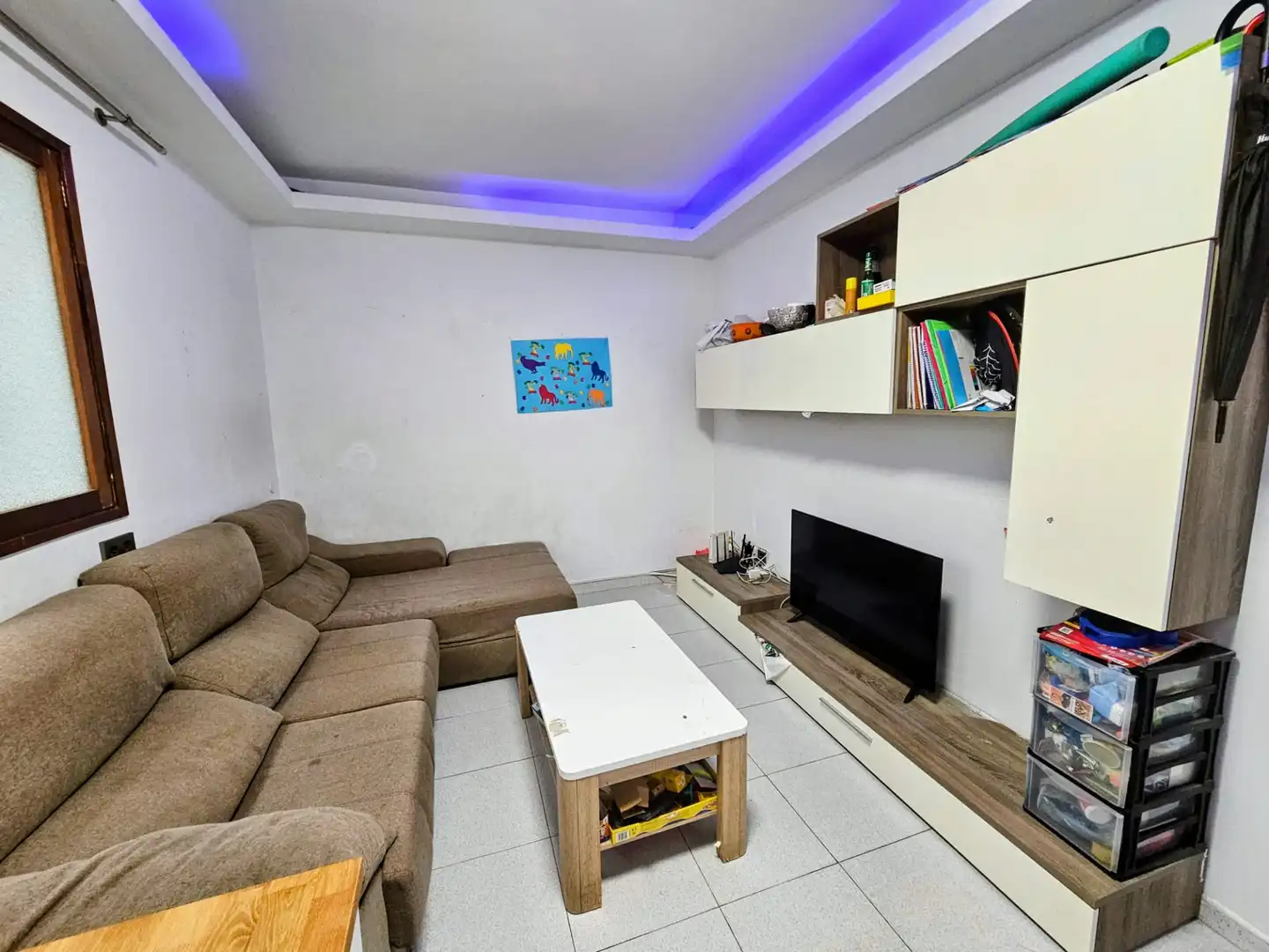 Sala d'estar de Pis en venda en Las Palmas de Gran Canaria amb Forn i Rentadora