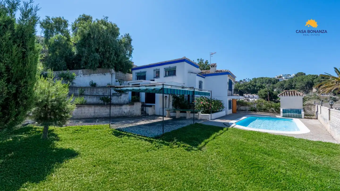Garden of Houses for sale in Almuñécar  with Private garden, Terrace and Swimming Pool
