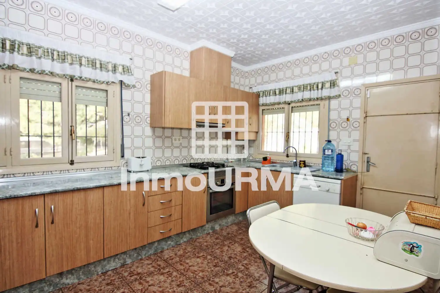 Cocina de Casa o chalet en venta en Elda con Aire acondicionado, Calefacción y Jardín privado