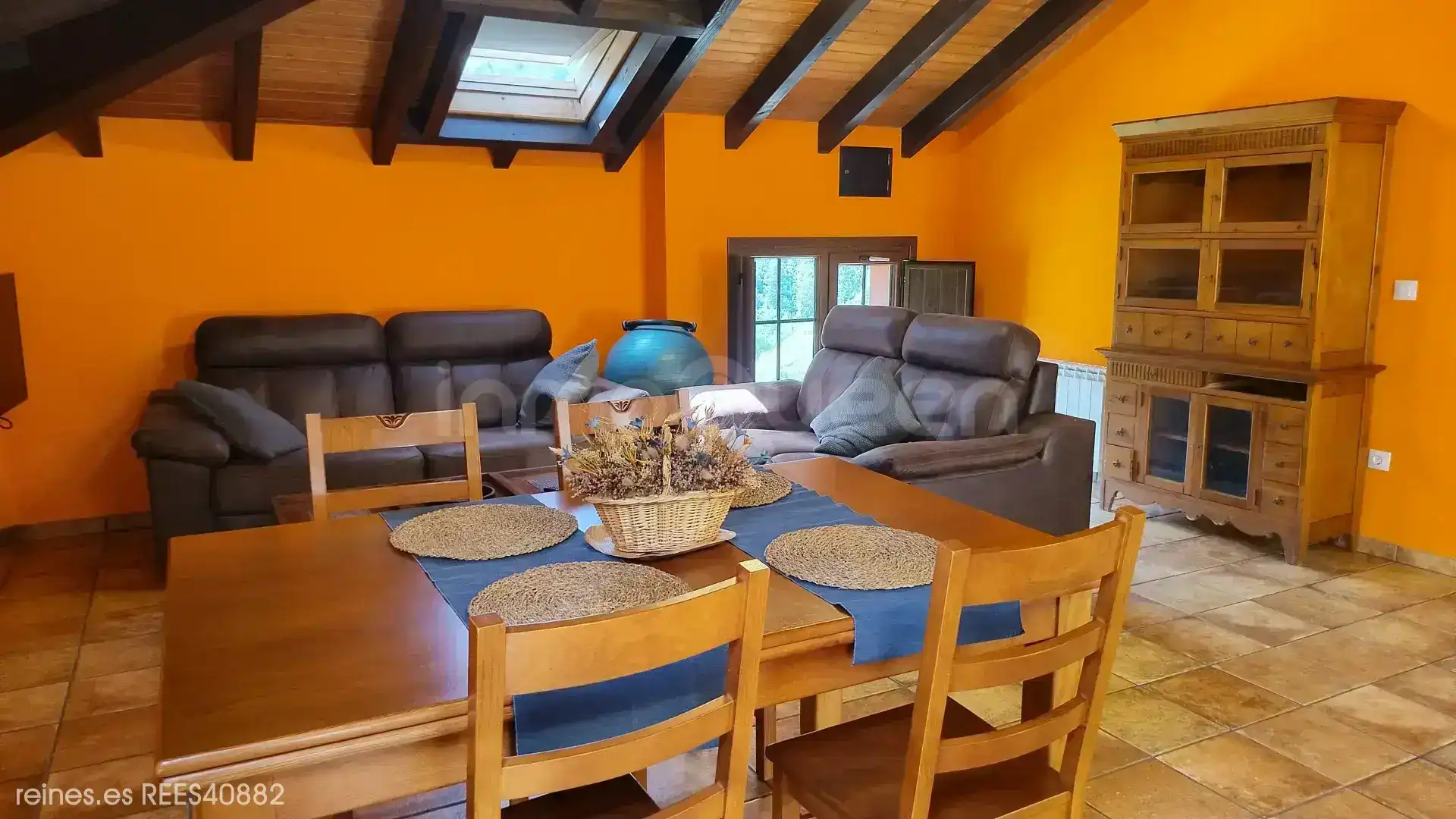 Dining room of Houses for sale in Onís  with Heating, Private garden and Terrace