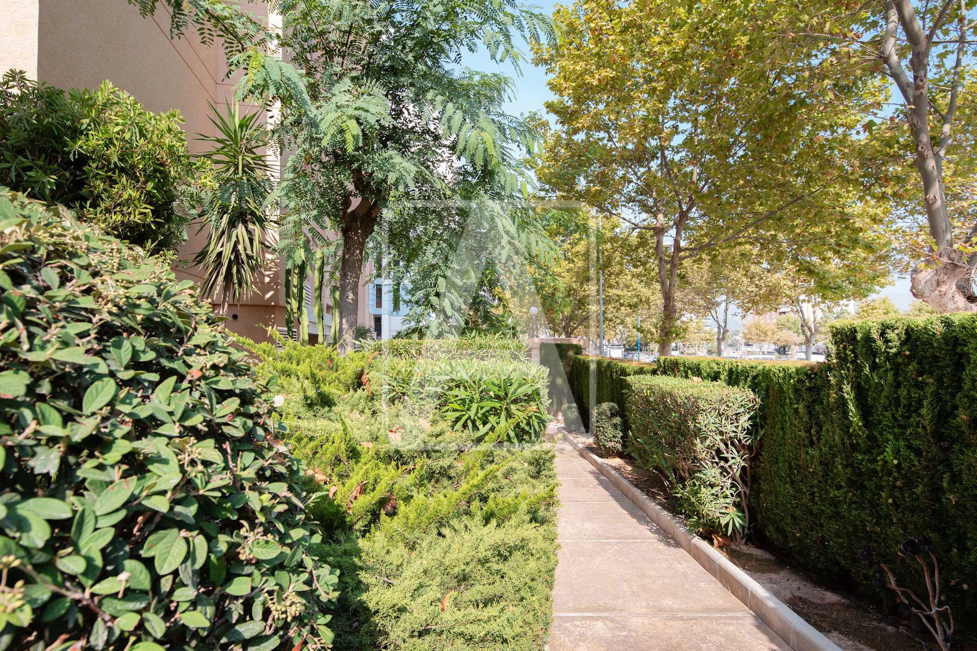 Jardí de Apartament en venda en Calpe / Calp amb Aire condicionat, Terrassa i Moblat