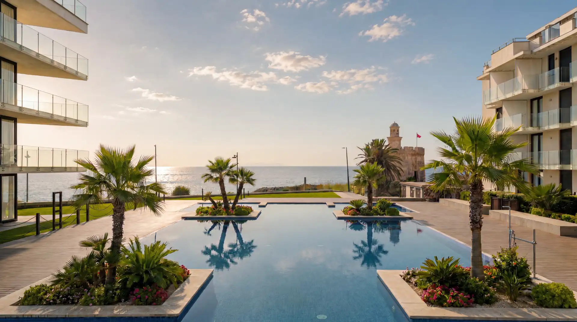Swimming pool of Flat for sale in Ciutadella de Menorca  with Air Conditioner, Terrace and Community pool