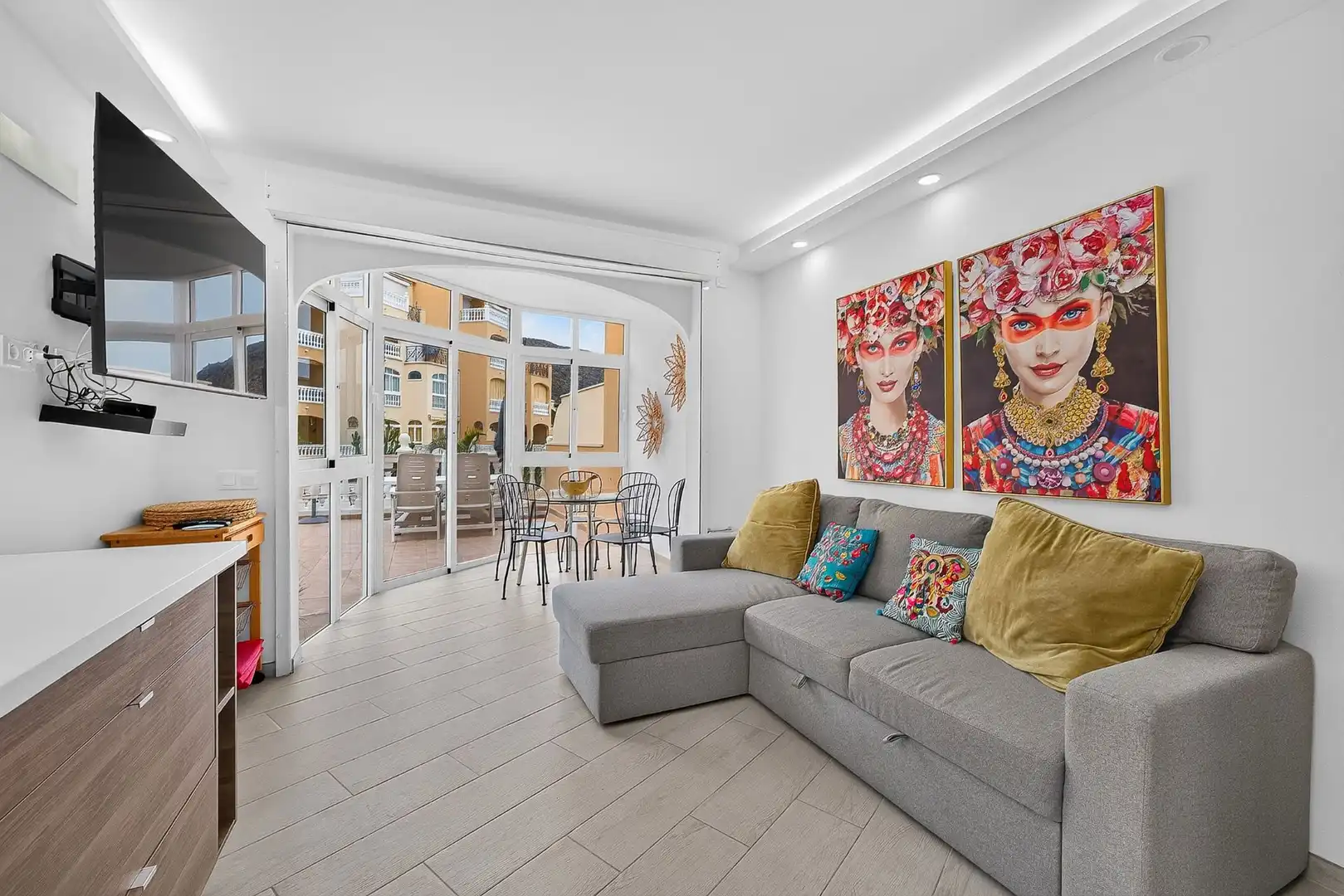 Sala de estar de Apartamento en venta en Arona