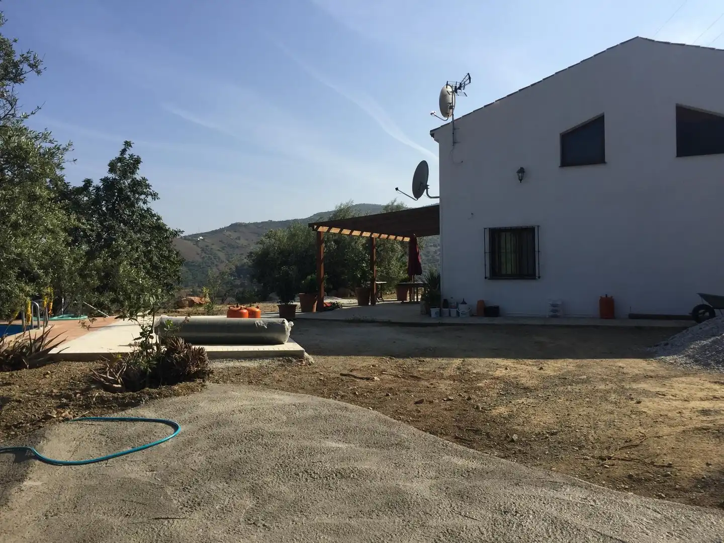 Garden of Country homes for rent in Galera  with Private garden, Swimming Pool and Oven