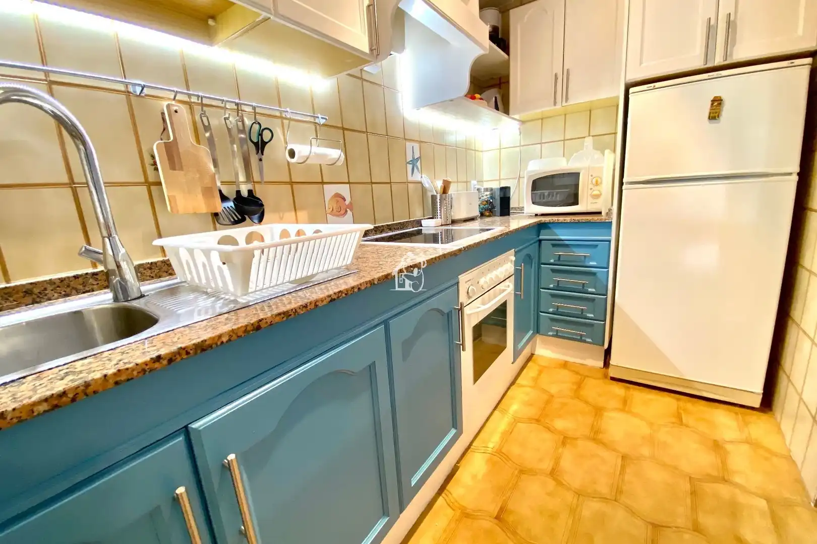 Kitchen of Flat for rent in Orihuela  with Air Conditioner, Terrace and Swimming Pool