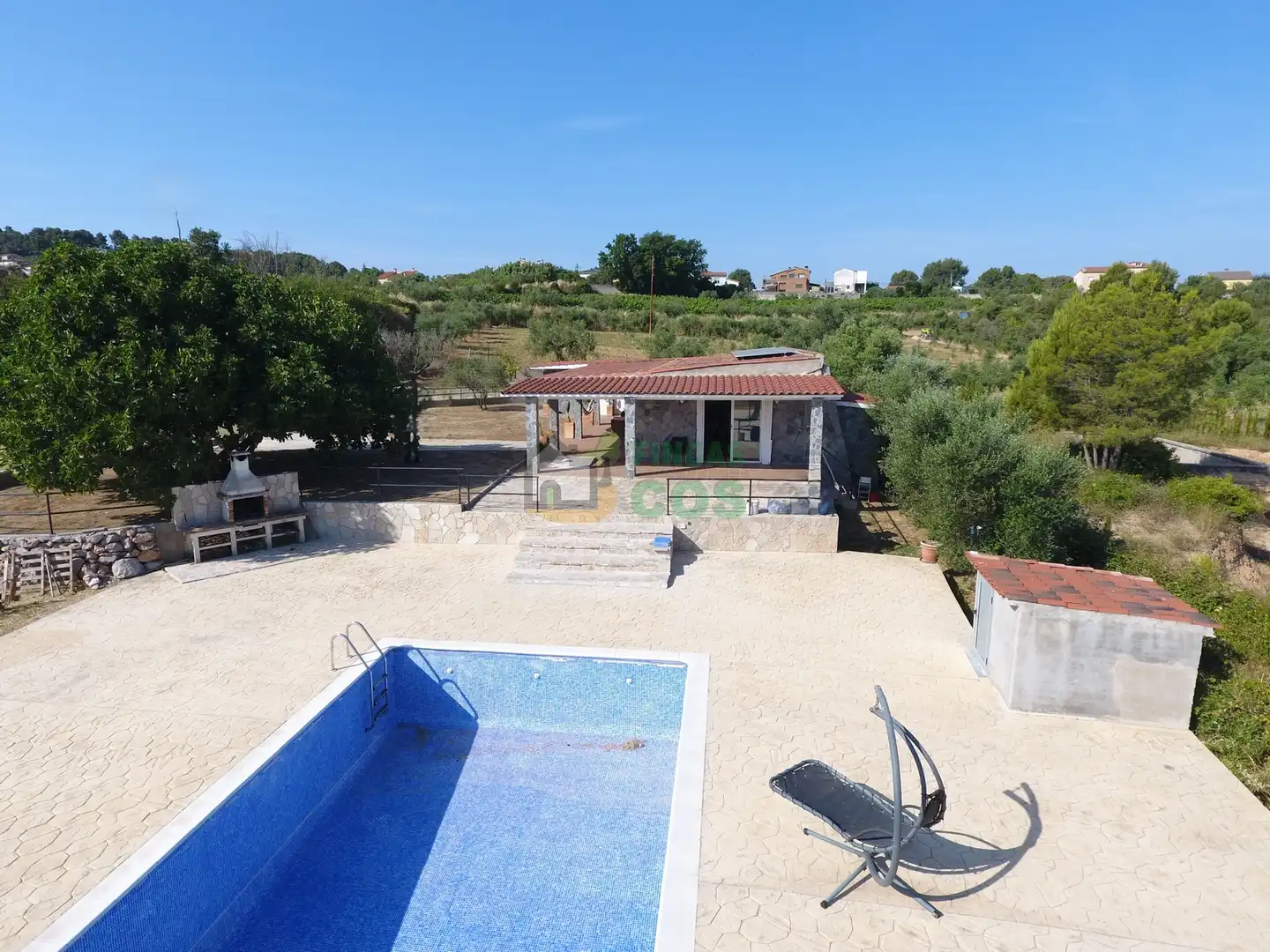 Piscina de Casa o chalet en venta en Piera con Jardín privado, Terraza y Piscina