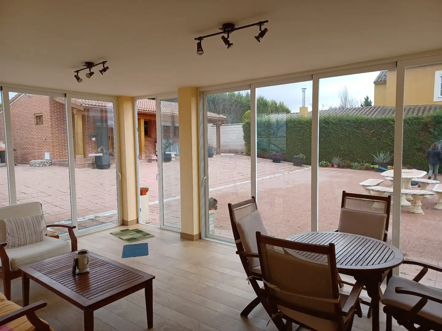 Terraza de Casa o chalet en venta en Renedo de Esgueva con Jardín privado