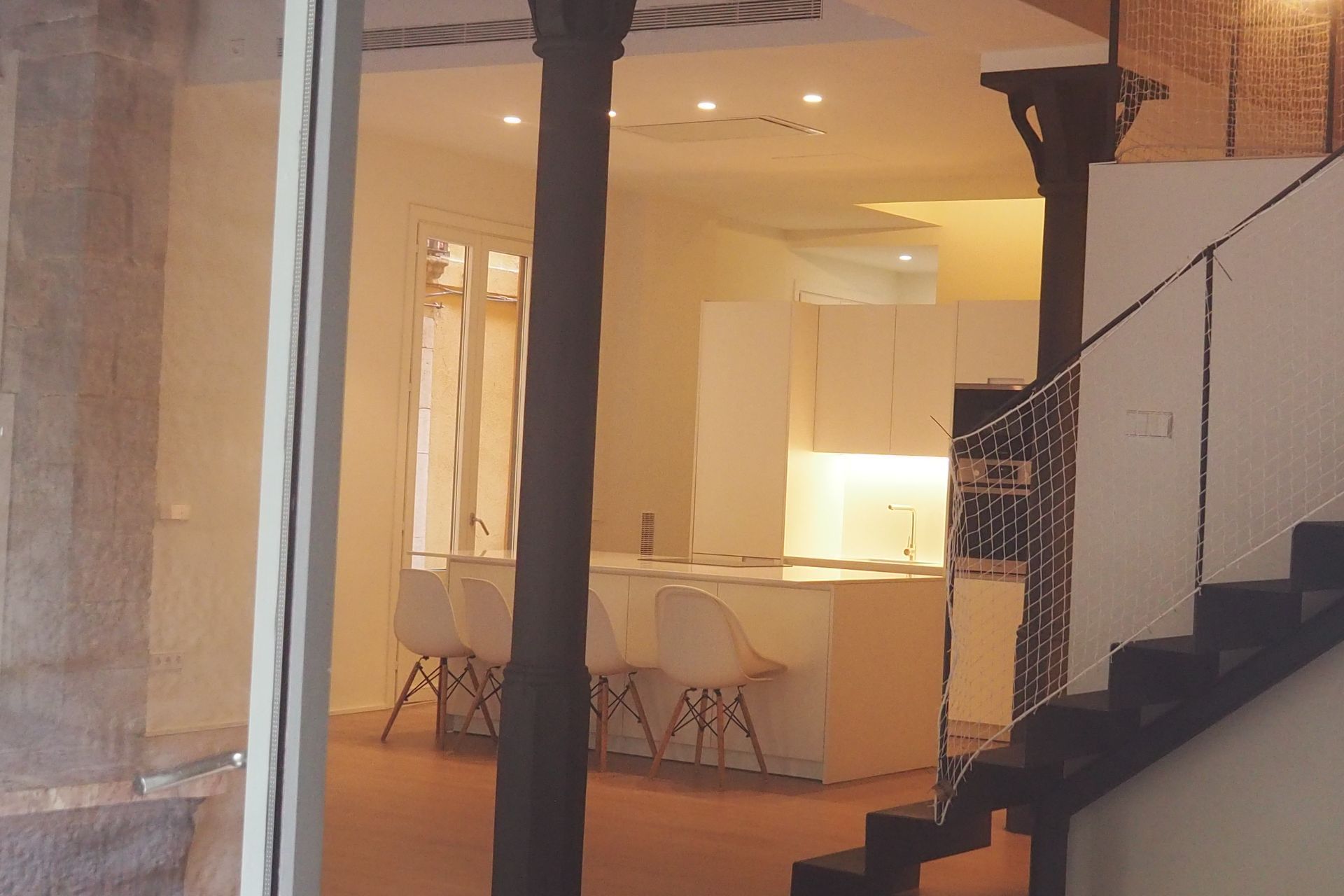 Kitchen of Flat to rent in Girona Capital  with Heating