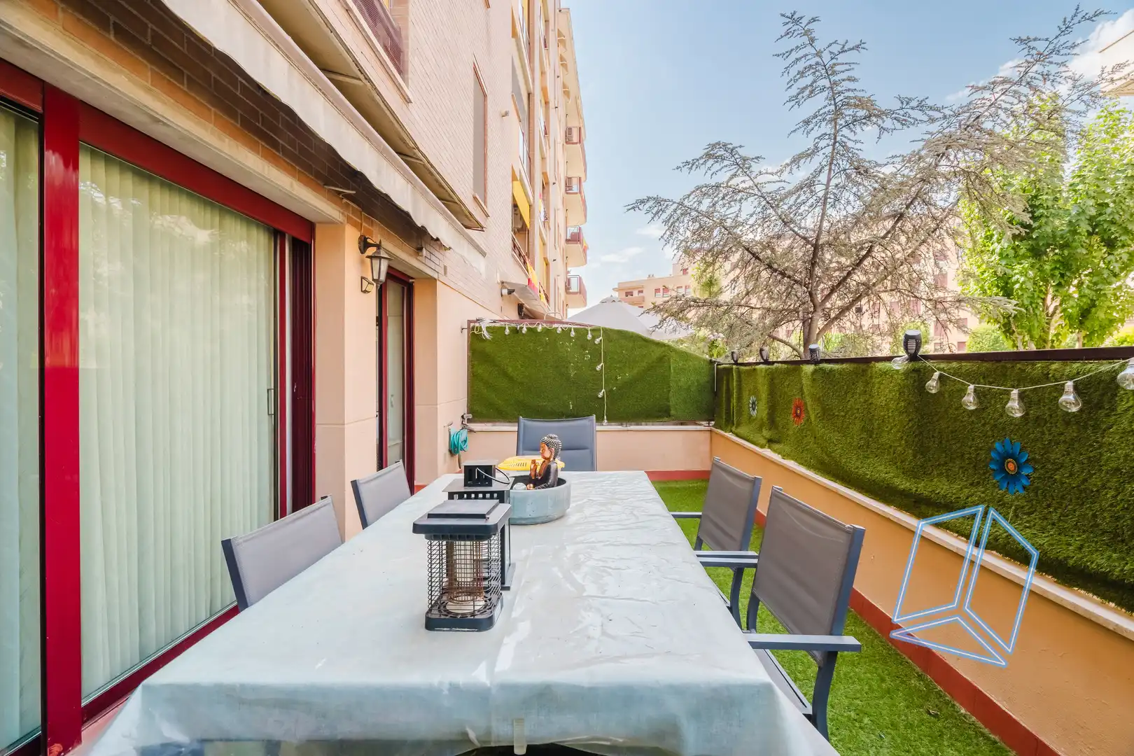Terrace of Flat for sale in Sabadell  with Terrace, Storage room and Swimming Pool