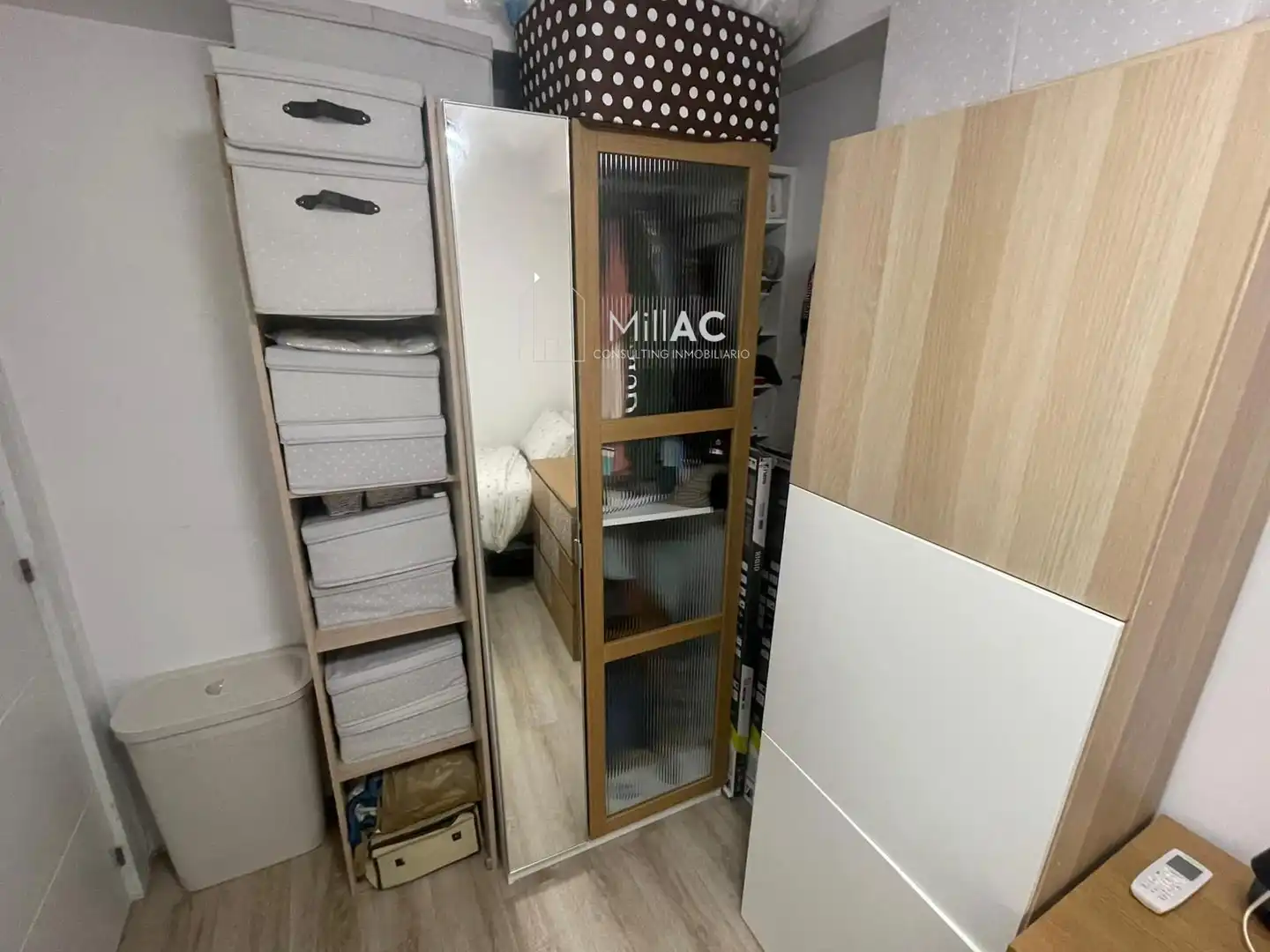 Bedroom of Flat for sale in Madrid  with Air Conditioner and Heating