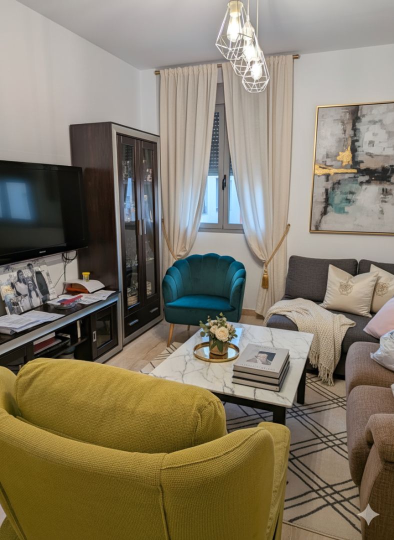 Living room of Duplex for sale in Dos Hermanas  with Furnished
