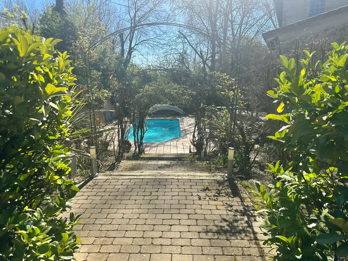 Piscina de Casa o xalet de lloguer en Cornellà del Terri amb Aire condicionat, Calefacció i Jardí privat