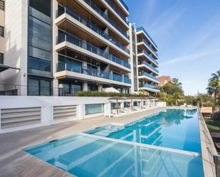 Swimming pool of Apartment to rent in Santa Pola  with Air Conditioner, Heating and Terrace