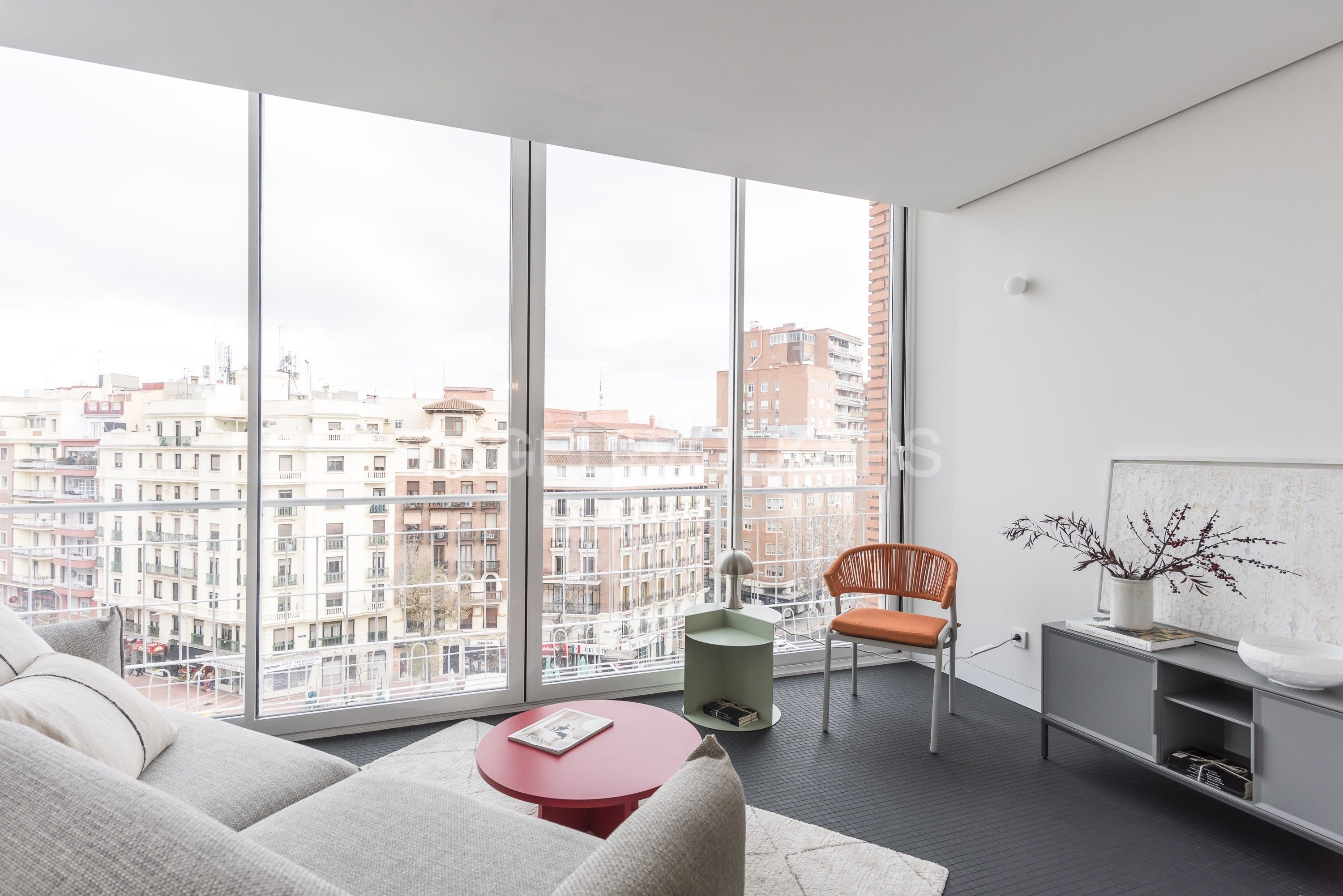 Living room of Apartment for sale in  Madrid Capital  with Heating