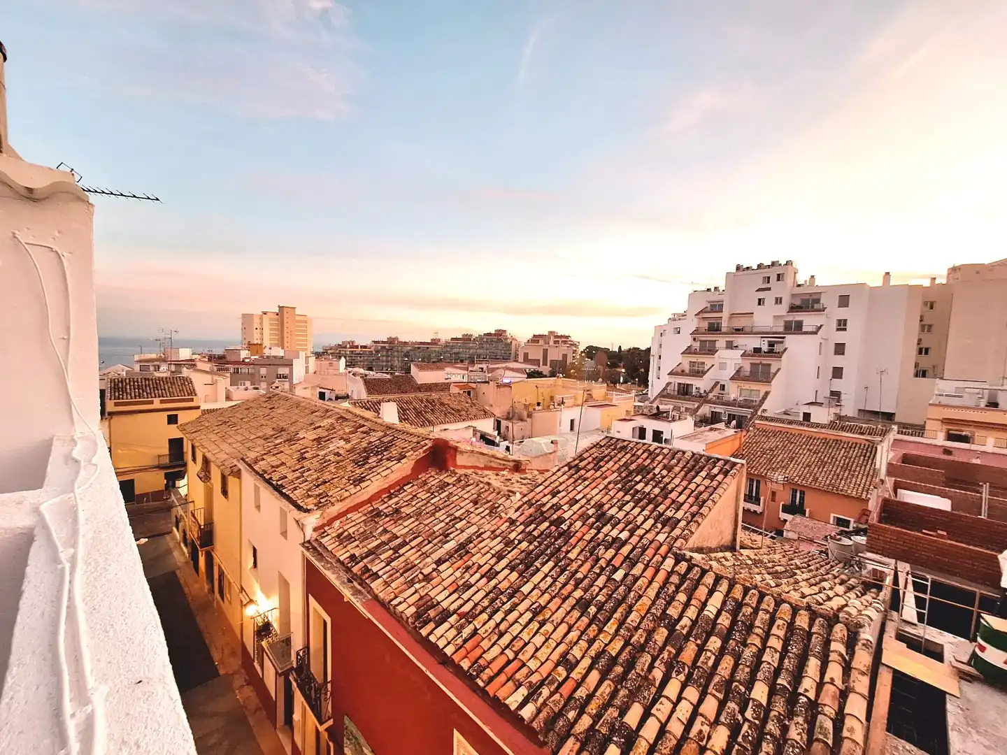 Vista exterior de Apartamento en venta en Calpe / Calp con Aire acondicionado y Terraza