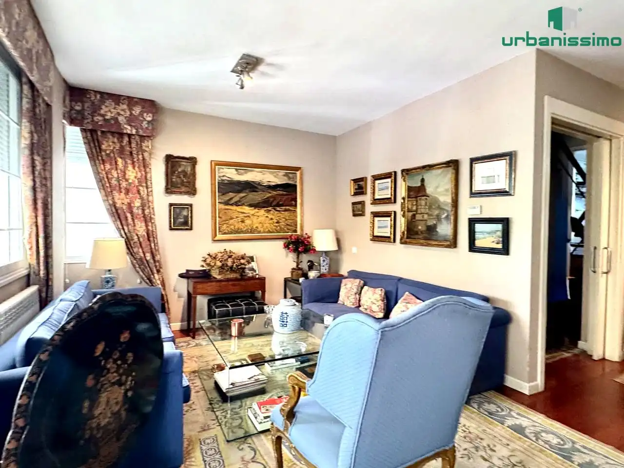 Sala d'estar de Casa o xalet en venda en Moncloa - Aravaca