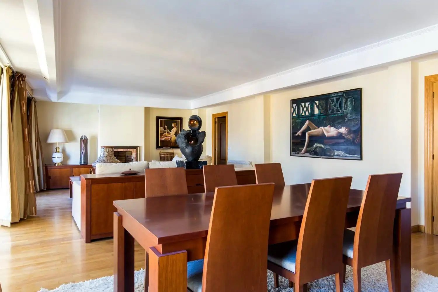 Comedor de Ático en venta en Borja con Calefacción, Parquet y Terraza