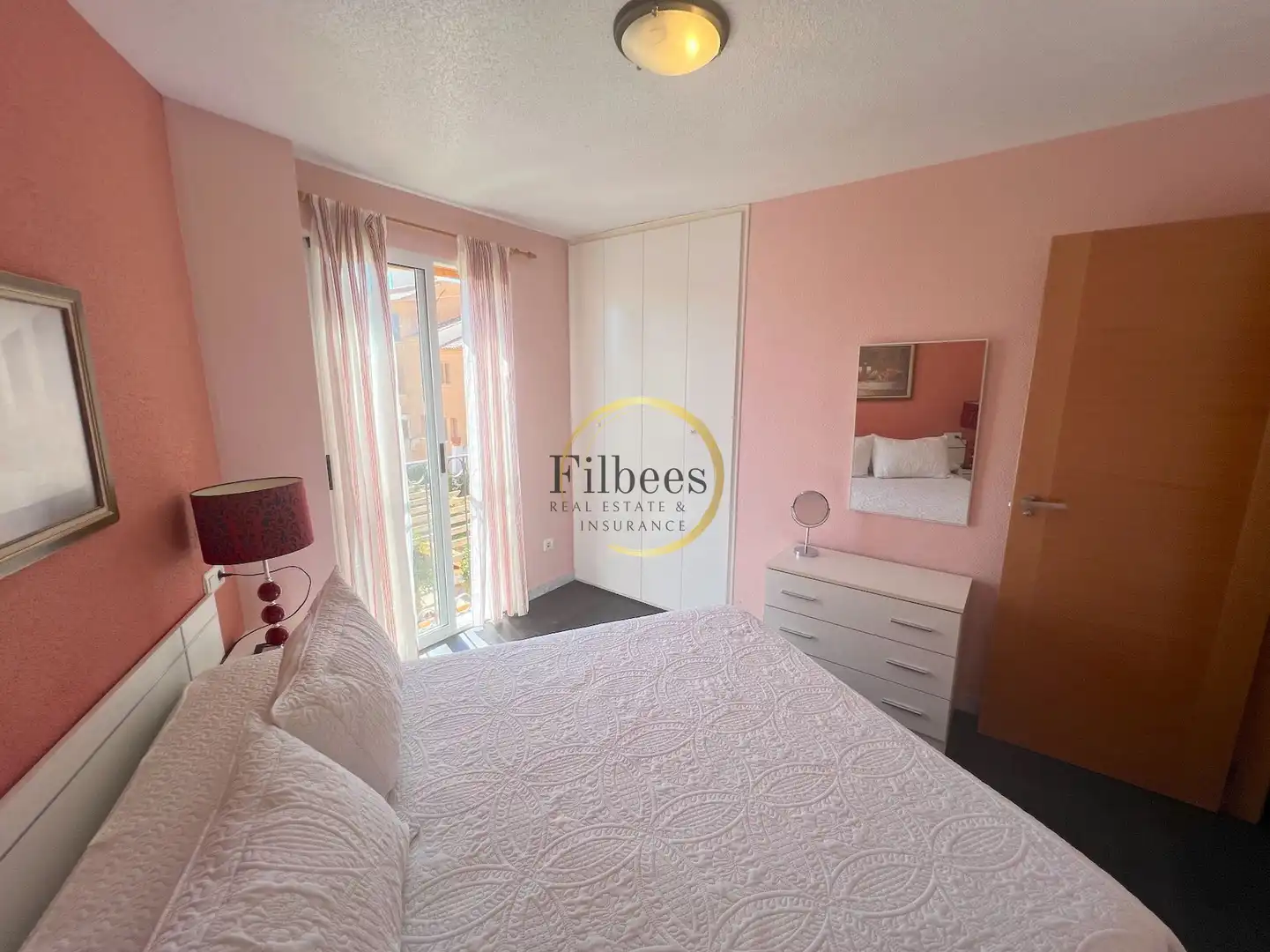 Habitación de Apartamento en venta en Mazarrón con Aire acondicionado, Calefacción y Jardín privado