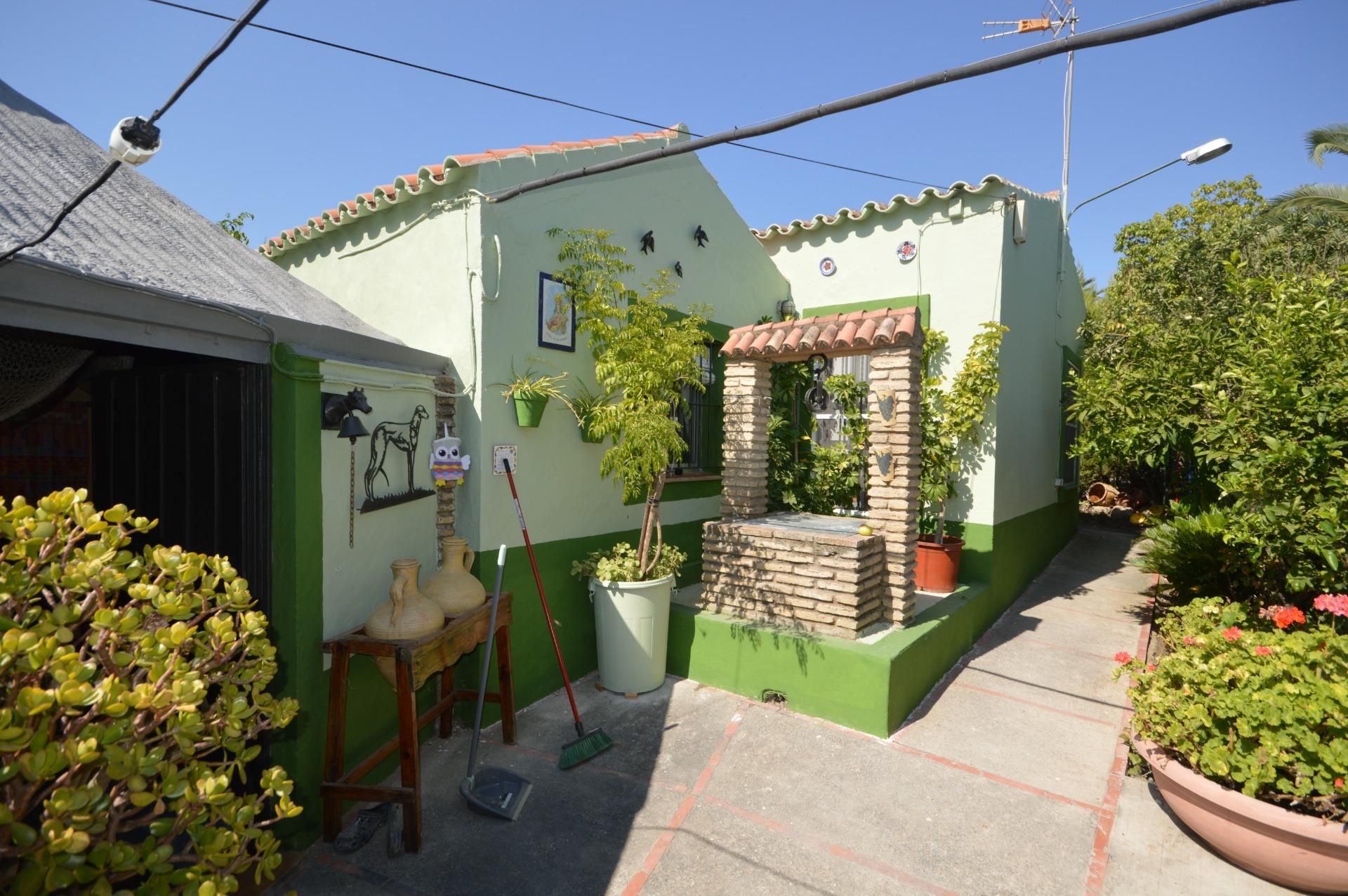 Exterior view of House or chalet for sale in Jerez de la Frontera  with Private garden, Storage room and Swimming Pool