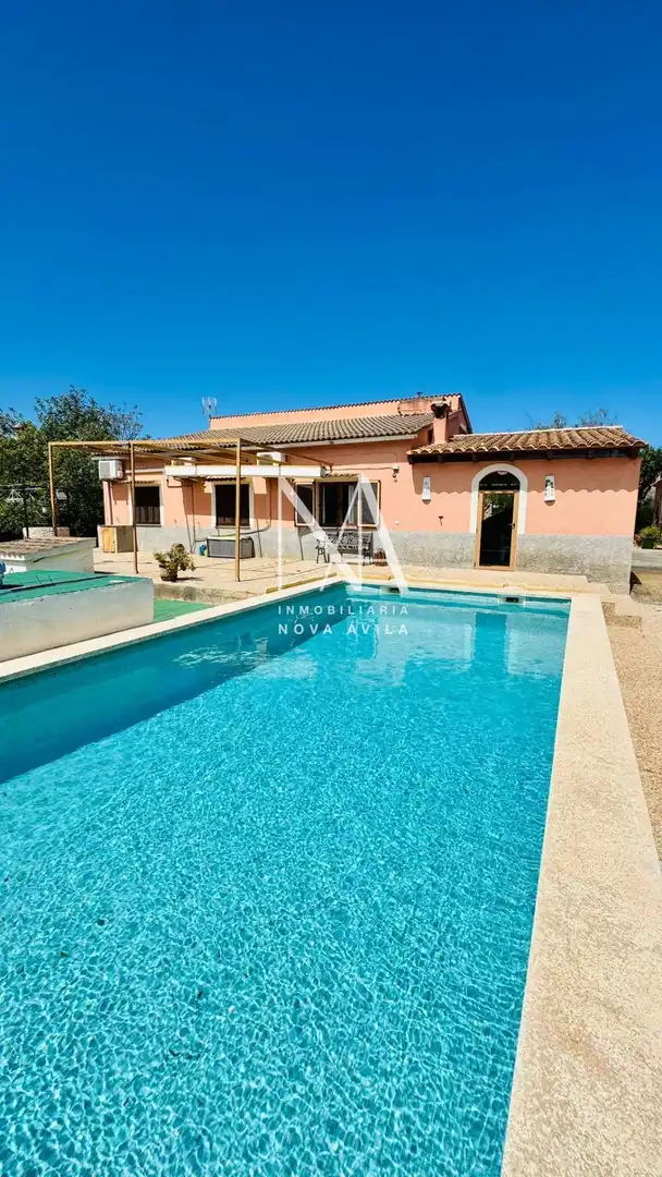 Schwimmbecken von Country house zum Verkauf in Inca mit Abstellraum und Schwimmbad