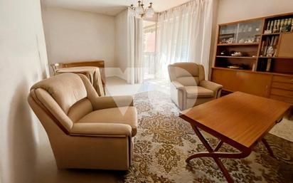 Living room of Apartment for sale in  Madrid Capital  with Heating, Parquet flooring and Terrace