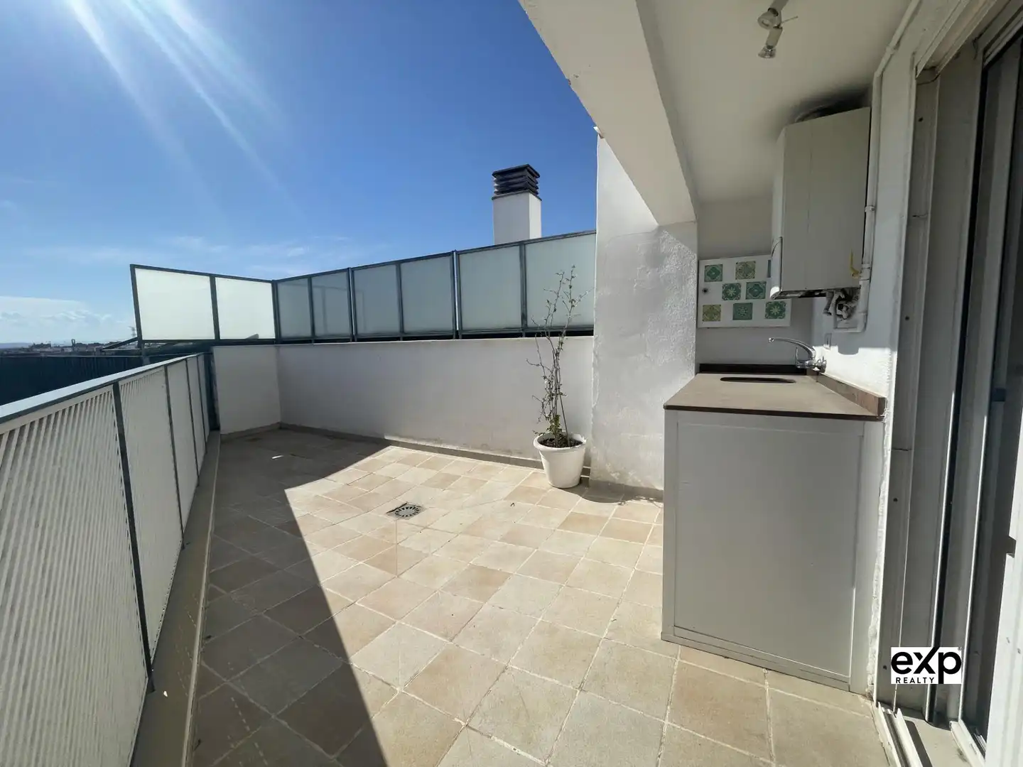 Terrasse von Dachboden zum Verkauf in Xirivella mit Klimaanlage, Heizung und Abstellraum