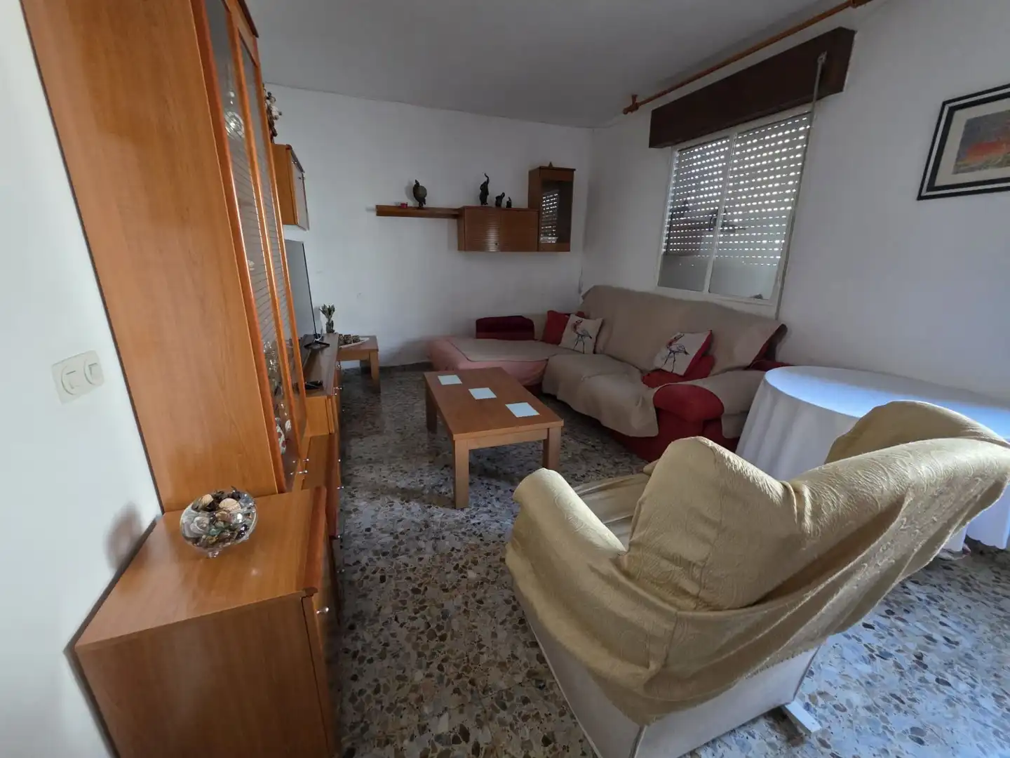 Sala de estar de Casa adosada en venta en Alhaurín El Grande con Calefacción y Terraza