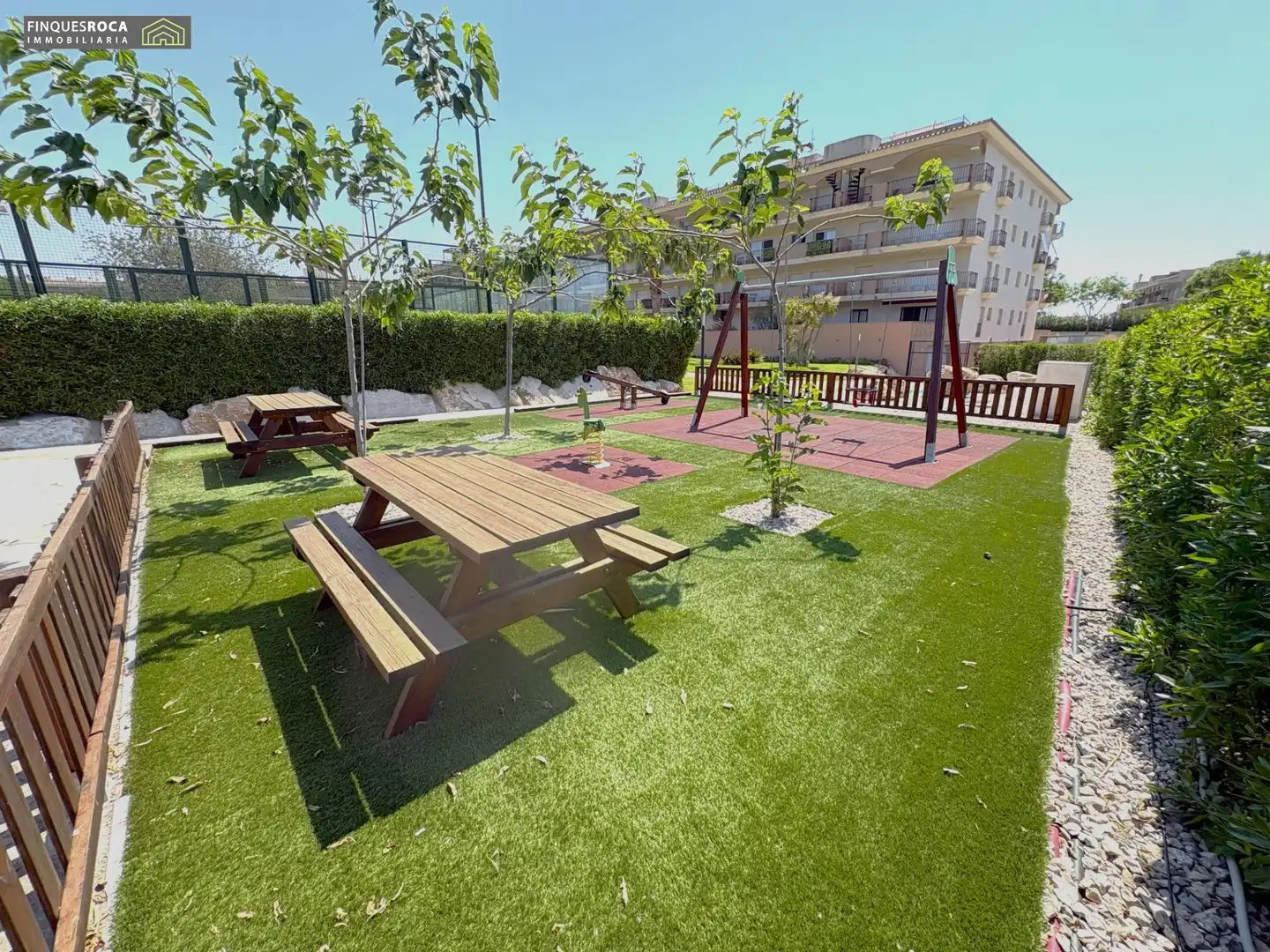 Terrassa de Apartament en venda en La Ràpita amb Aire condicionat, Calefacció i Jardí privat