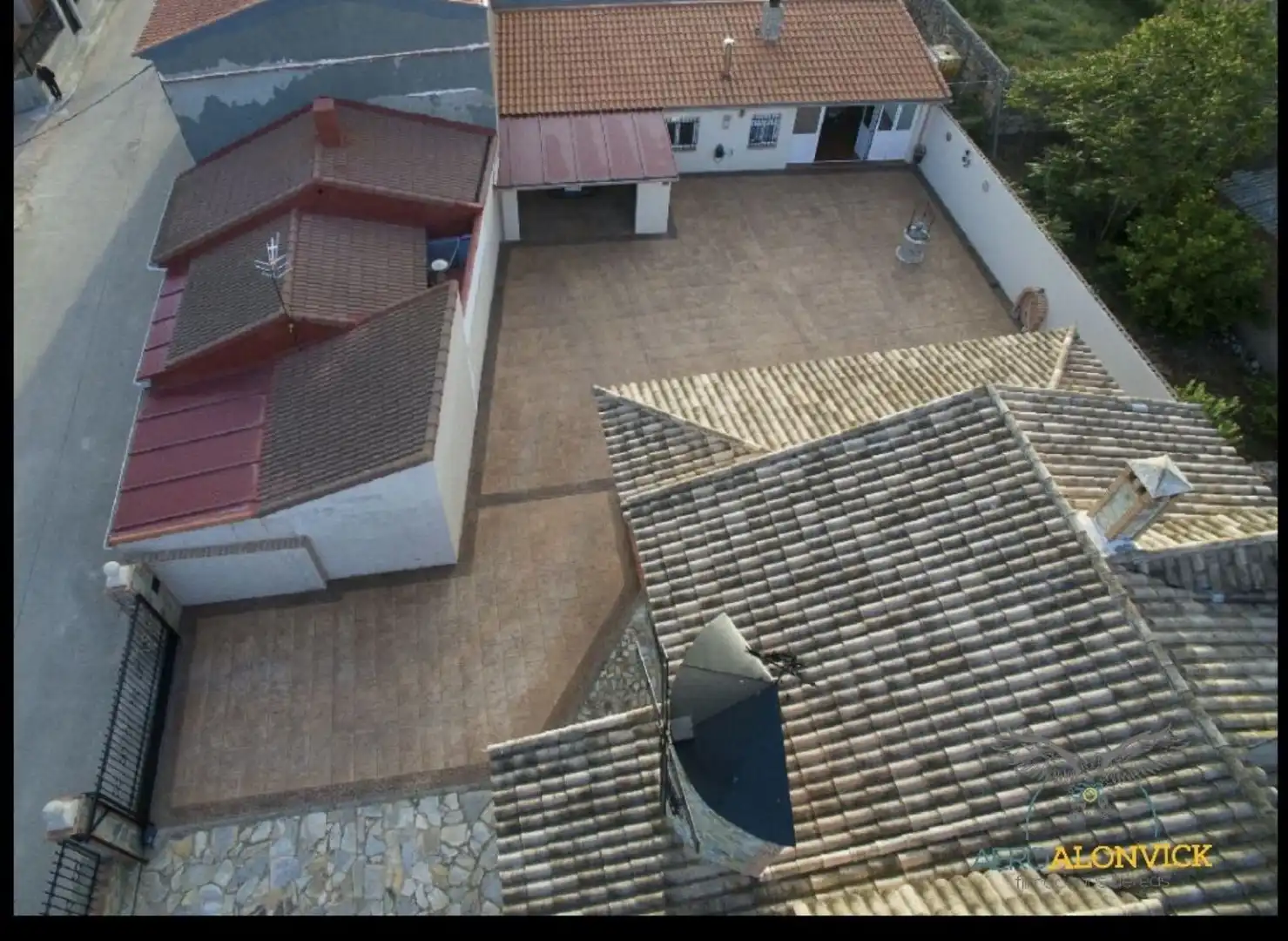 Vista exterior de Casa o chalet en venta en La Alberca de Záncara  con Jardín privado