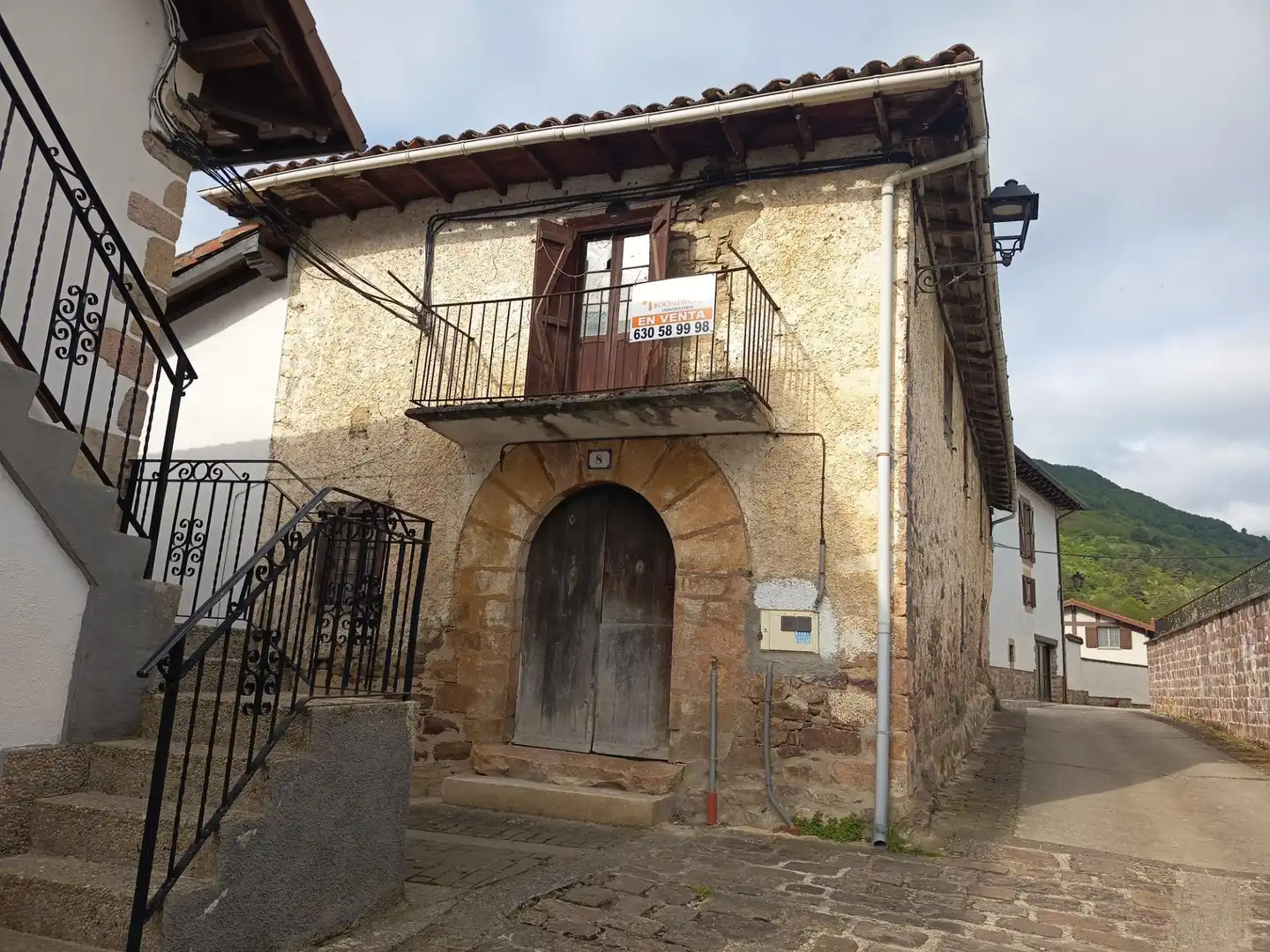 Vista exterior de Casa o xalet en venda en Oroz-Betelu / Orotz-Betelu